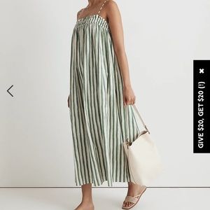 ISO MADEWELL MIDI DRESS IN XS OR S!!!!